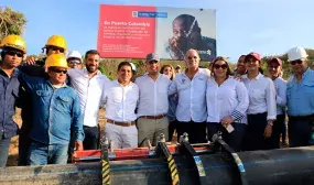 Inicio construccion de tanque de agua potable para garantizar continuidad de 24 horas en servicio de acueducto en todo Puerto Colombia Inicio construccion de tanque de agua potable para garantizar continuidad de 24 horas en servicio de acueducto en todo Puerto Colombia