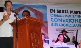 2.800 familias pobres de Santa Marta tendrán ducha, sanitario, lavamanos y lavadero dentro de sus casas