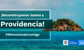 Para ayudar a reconstruir a Providencia, los empresarios podrán realizar donaciones de vivienda en especie. Foto: Archivo MVCT