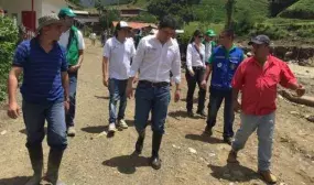 Minvivienda vuelve a Salgar ahora como gerente de la reconstruccion de este municipio antioqueno Minvivienda vuelve a Salgar ahora como gerente de la reconstruccion de este municipio antioqueno
