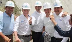 El embalse de Bucaramanga es la obra de acueducto mas importante que se ha hecho en America Latina Ministro de Vivienda El embalse de Bucaramanga es la obra de acueducto mas importante que se ha hecho en America Latina Ministro de Vivienda