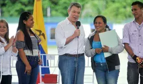 Las viviendas gratis del Gobierno llegaron hoy por primera vez al Amazonas Las viviendas gratis del Gobierno llegaron hoy por primera vez al Amazonas