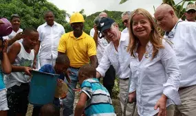 Gobierno lleva servicio de agua potable a toda la isla de Providencia por primera vez Gobierno lleva servicio de agua potable a toda la isla de Providencia por primera vez