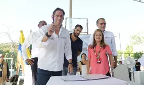 En Luruaco 34 mil familias se beneficiaran con la reubicacion de la bocatoma En Luruaco 34 mil familias se beneficiaran con la reubicacion de la bocatoma