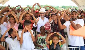 Gobierno Santos arranco entrega de II fase de casas gratis con 179 unidades en Turbaco Bolivar Gobierno Santos arranco entrega de II fase de casas gratis con 179 unidades en Turbaco Bolivar