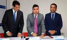 El Ministerio de Vivienda Ciudad y Territorio la Alcaldia de Villavicencio y Ecopetrol firman convenio para repotenciar el acueducto de la capital del Meta El Ministerio de Vivienda Ciudad y Territorio la Alcaldia de Villavicencio y Ecopetrol firman convenio para repotenciar el acueducto de la capital del Meta