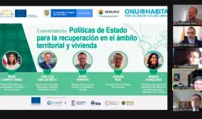 El Ministerio de Vivienda participó en este evento internacional, que trazó los retos de la agenda urbana. Foto: MVCT