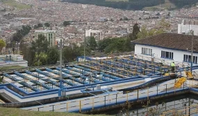 Presidente Santos y Minvivienda entregaron a los pastusos la optimización de la planta de tratamiento de agua potable Centenario Presidente Santos y Minvivienda entregaron a los pastusos la optimización de la planta de tratamiento de agua potable Centenario