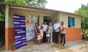 En el Cesar se están desarrollando 200 viviendas, a través del programa Mi Casa en el Campo, en las cuales se invertirán $14 mil millones. Foto: Sharon Durán (MVCT)
