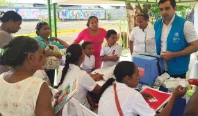 En feria de servicios beneficiarios de viviendas gratis en Monteria le apostaron a la paz En feria de servicios beneficiarios de viviendas gratis en Monteria le apostaron a la paz