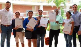 Beneficiarios de titulación de precios en Carmen de Bolívar. Foto: Cortesía alcaldía Carmen de Bolívar