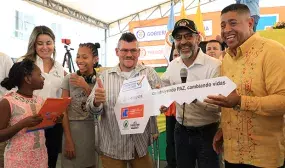 Gobierno Santos logro iniciar mas de 1,8 millones de soluciones de vivienda Gobierno Santos logro iniciar mas de 1,8 millones de soluciones de vivienda