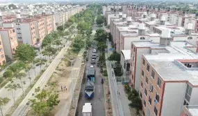 Operativo de recuperación de 3 viviendas gratis - Las Gardenias, Barranquilla. Foto: Cortesía de la Policía de Barranquilla (MVCT)