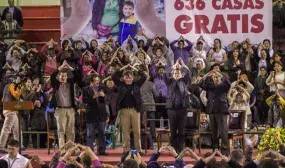 En Ipiales, Santos y Vargas Lleras pusieron en marcha construcción de 636 viviendas gratis