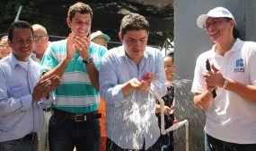 Habitantes de Pivijay y Sabanas de San Ángel, Magdalena, ya tienen servicios de agua y alcantarillado, inaugurados por el Ministro de Vivienda hoy