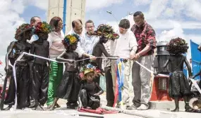 Minvivienda inauguró millonarias obras de acueducto y alcantarillado en Santa Lucía, Atlántico