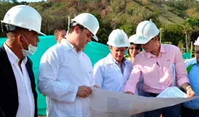 Minvivienda supervisa obras de planta de tratamiento de aguas residuales en Santander