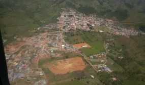 FOTOGRAFÍA TOMA AEREA MUNICIPIO DE ARGELIA, CAUCA