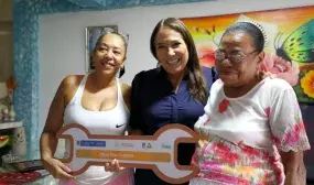 Fotografía ministra de vivienda