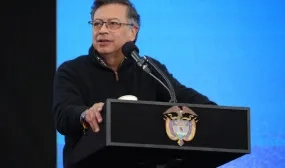 FOTOGRAFÍA, PRESIDENTE GUSTAVO PETRO DURANTE EVENTO DE PRESENTACIÓN DEL DECRETO 1381 DE 2024