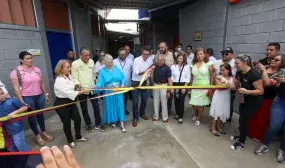 La ministra Catalina Velasco entregó el centro de desarrollo infantil, que atenderá a 160 niñas y niños de 0 a 5 años, y un colegio que cuenta con cupos para 960 estudiantes. Fotos: Dania Asprilla (MVCT).