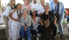 El pueblo indígena Kankuamo contará por primera vez con sistema de alcantarillado y planta de tratamiento de aguas residuales. Foto: Sharon Durán (archivo MVCT).