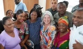 El presidente Gustavo Petro prioriza inversiones en agua y vivienda para Chocó. Foto: Sharon Durán (archivo MVCT).