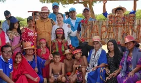 Fotografia con comunidad en La Guajira