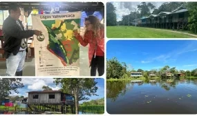 FOTOGRAFIA COMUNICADO HABITAT Y VIVIENDA DIFERENCIAL CON ENFOQUE BIOCULTURAL