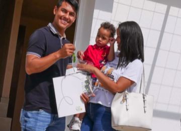 FOTOGRAFÍA FAMILIA BENEFICIARÍA DE PROYECTO CRESCENTIA EN CESAR, VALLEDUPAR