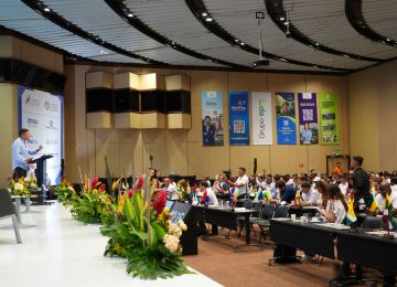FOTOGRAFÍA EL MINISTRO (E) DE VIVIENDA, CIUDAD Y TERRITORIO, EDWARD LIBREROS MAMBY, EN EL 68° CONGRESO DE ACODAL 2025