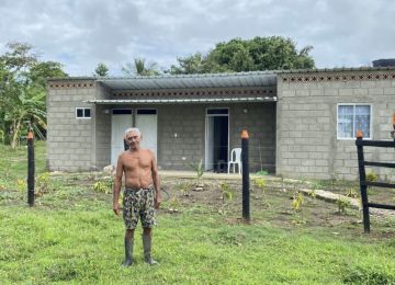FOTOGRAFÍA GESTION DEL GOBIERNO DEL CAMBIO EN VIVIENDA RURAL