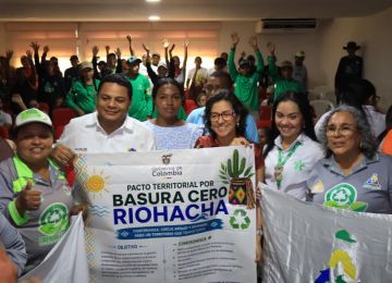 FOTOGRAFÍA COMUNICADO PACTO TERRITORIAL BASURA CERO, LA GUAJIRA 02