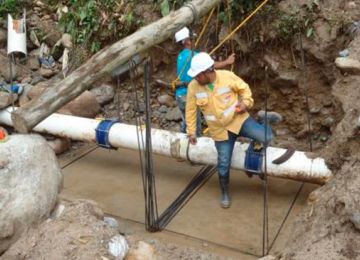 Minvivienda reporta avance de obras para el acueducto en Mocoa