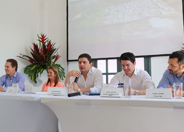 Barranquilla tiene las apuestas mas grandes de infraestructura Ministro de Vivienda en lanzamiento del proyecto Alameda del Rio