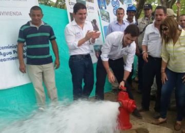 Un pais con todos los municipios con agua potable es un pais en paz Minvivienda