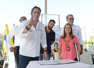 En Luruaco 34 mil familias se beneficiaran con la reubicacion de la bocatoma
