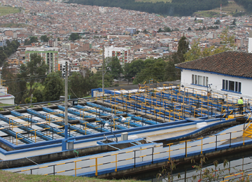 Presidente Santos y Minvivienda entregaron a los pastusos la optimización de la planta de tratamiento de agua potable Centenario