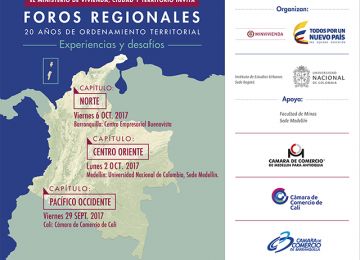 Minvivienda celebrara los 20 anos de la Ley de Desarrollo Territorial con foros regionales