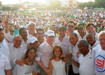 Mas de 60 mil personas le dijeron Si a la paz en Barranquilla y Cienaga Magdalena