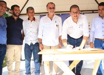 Minvivienda dejo en marcha dos convenios para mejorar el servicio de Agua Potable en el Atlantico