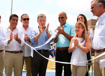 Gobierno Nacional entrego en Galapa el megacolegio mas grande del Atlantico