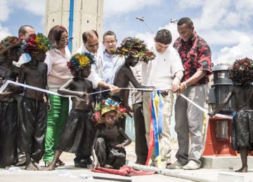 Minvivienda inauguró millonarias obras de acueducto y alcantarillado en Santa Lucía, Atlántico