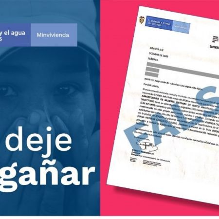 Con documentos falsos pretenden suplantar a funcionarios del Ministerio de Vivienda para exigir dinero a cambio de falsas promesas de vivienda. Foto: Archivo MVCT