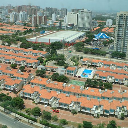 Vista aérea de Barranquilla. Foto: René Valenzuela (MVCT)