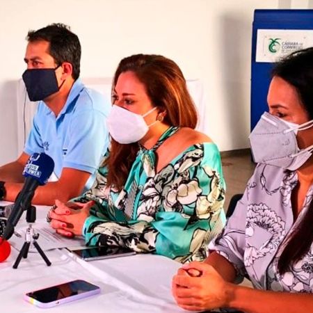 Rueda de prensa con la presencia del viceministro de Agua, Jose Luis Acero. Cortesía: Superservicios.