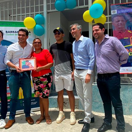 150 familias ya gozan de mejor calidad de vida gracias al mejoramiento de sus viviendas en Barranquilla. Foto: Luisa Rico (MVCT)