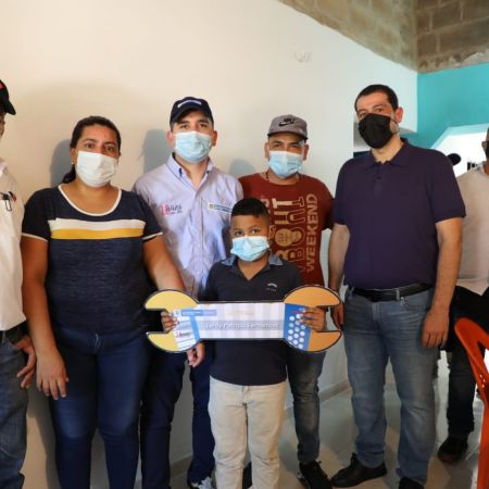 Cientos de familias ya se benefician con los mejoramientos de vivienda de Casa Digna Vida Digna en Valledupar. Foto: (MVCT)