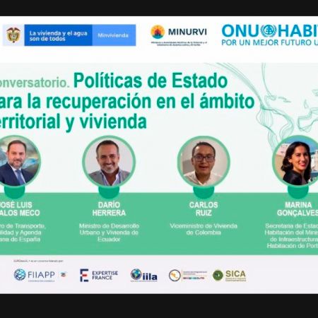 El Ministerio de Vivienda participó en este evento internacional, que trazó los retos de la agenda urbana. Foto: MVCT