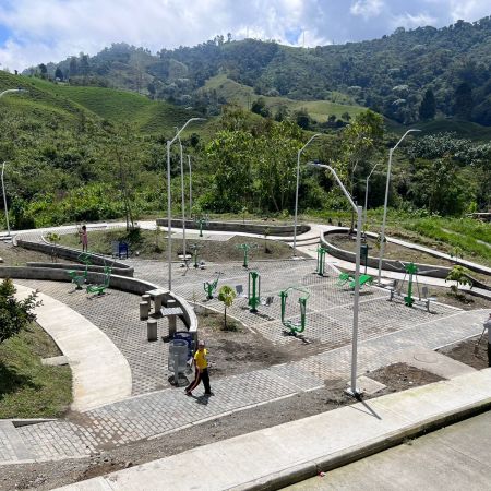 Parque Sacúdete - Urbanización San Sebastián. Foto: archivo prensa (MVCT)